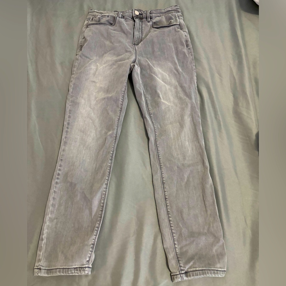 Gray Denim Jeans